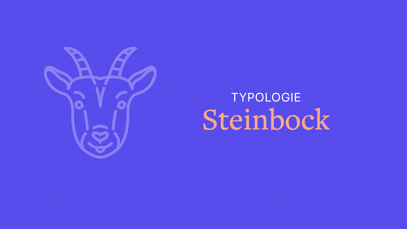 Sternzeichen Steinbock